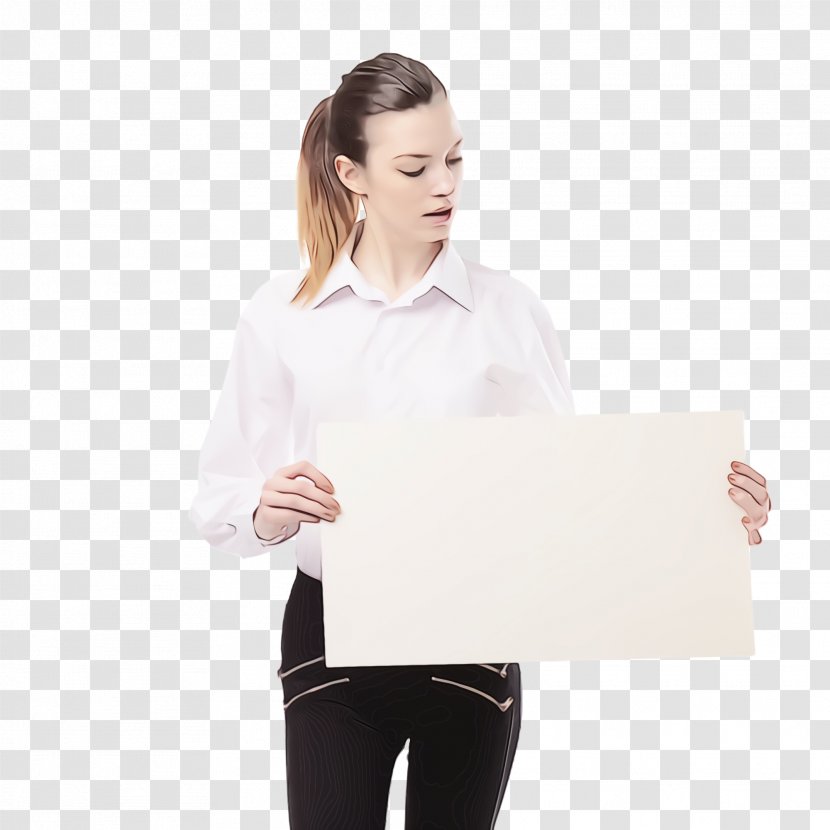 White Clothing Sleeve Arm Neck - Blouse - Shoulder Transparent PNG