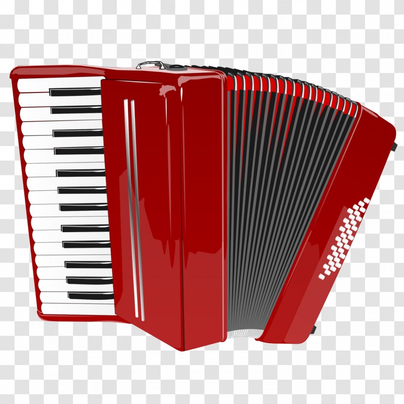 Piano Accordion Musical Instruments Hohner - Cartoon Transparent PNG