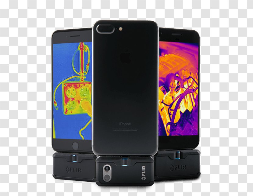 Thermographic Camera FLIR Systems Forward-looking Infrared Thermography Thermal Imaging - Mobile Phone Accessories Transparent PNG