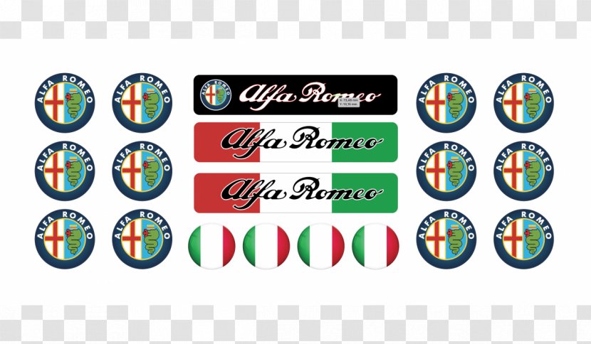Car Logo Italy Land Rover Alfa Romeo - Sticker Transparent PNG