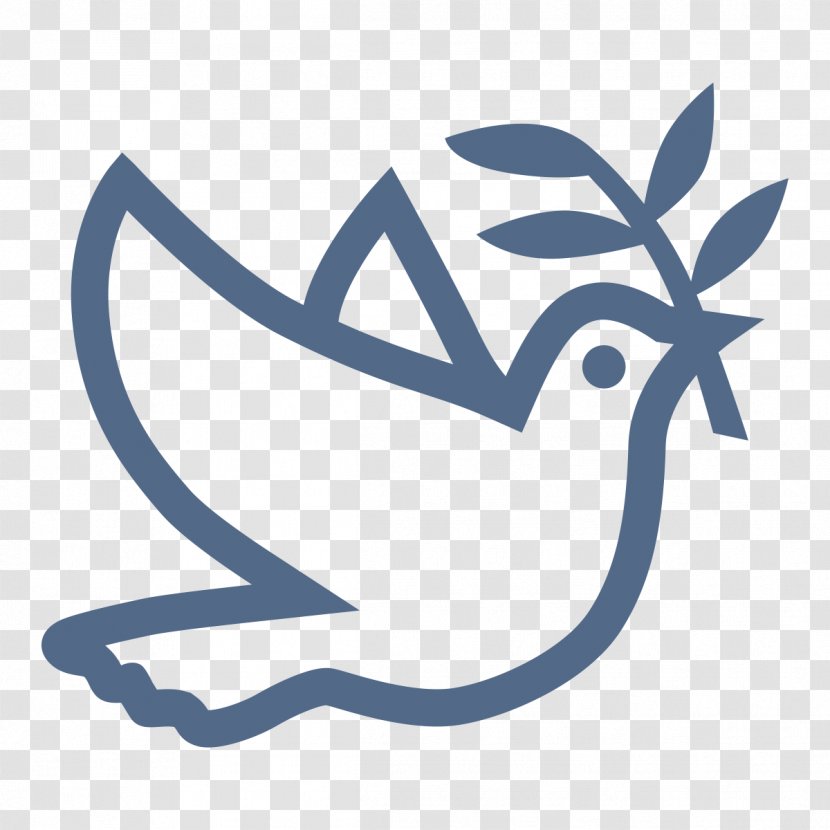 Columbidae Peace Drawing - Brand - Pigeon Transparent PNG