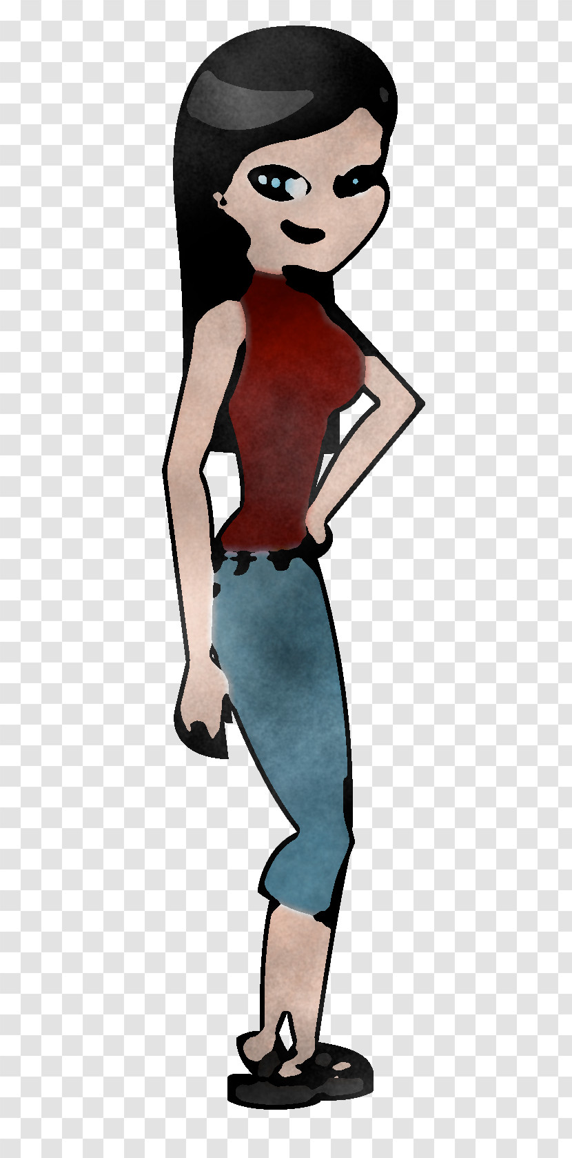 Shoulder Cartoon Standing Joint Leg Transparent PNG