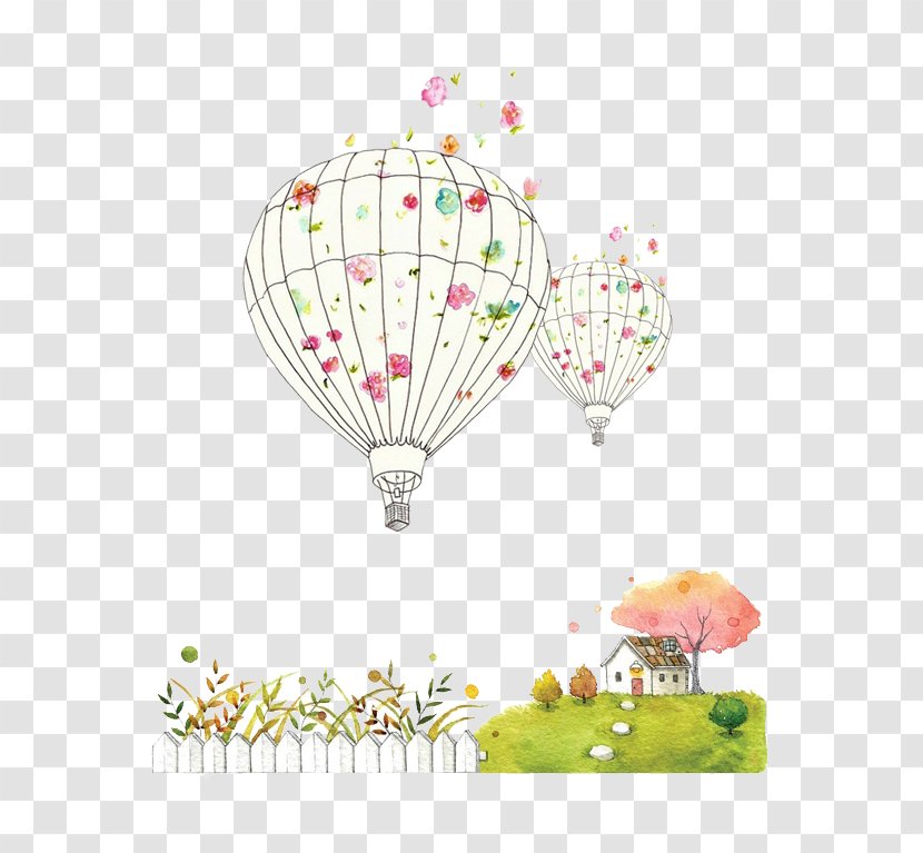 Flight Hot Air Balloon Pattern - Jeanfranxe7ois Pilxe2tre De Rozier - Home Transparent PNG
