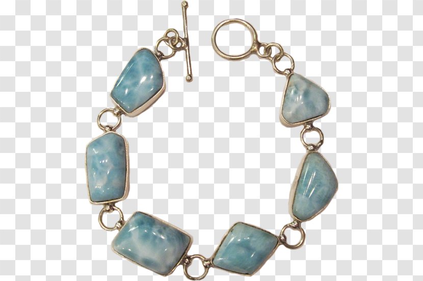 Turquoise Earring Larimar Jewellery Bracelet - Roman Glass - Charm Transparent PNG