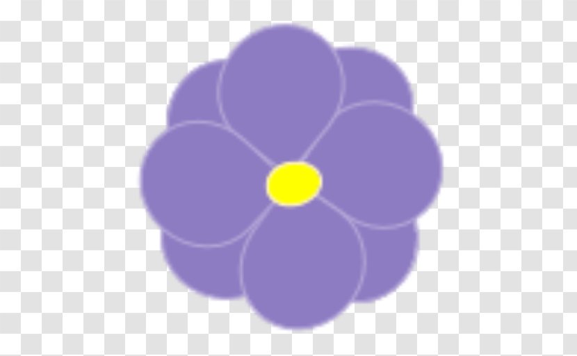 Petal Circle - Violet - Practical Flower Transparent PNG