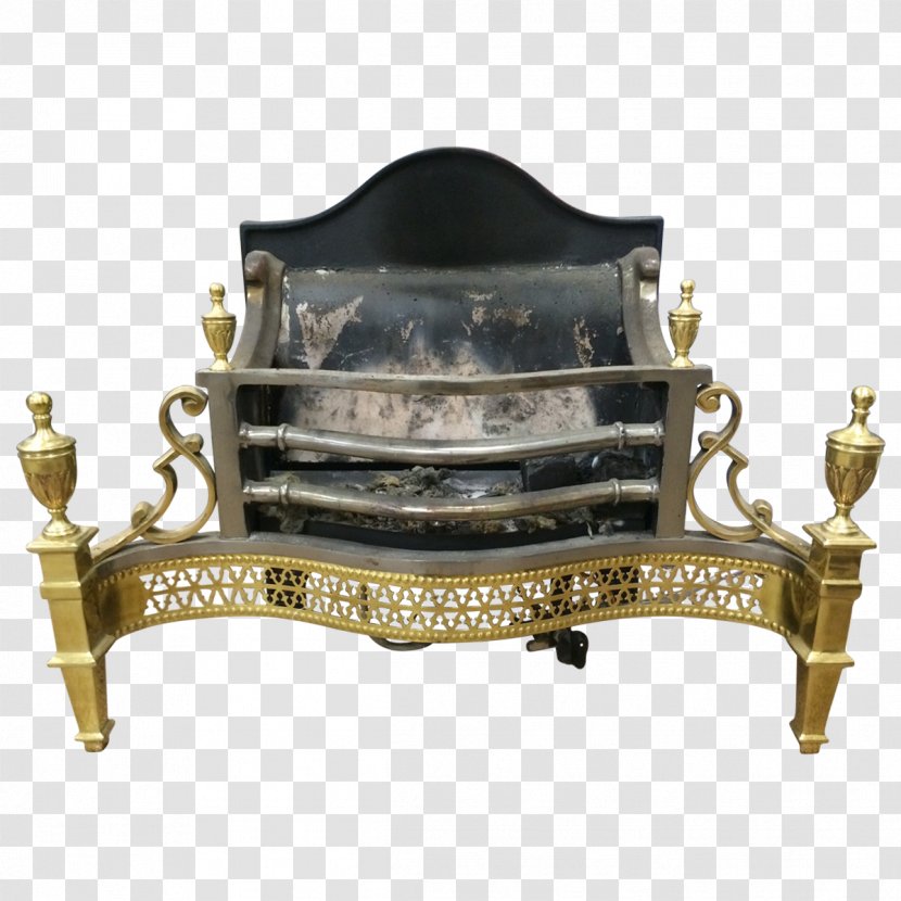 Coal Antique Brass Furniture 19th Century - Craft Transparent PNG