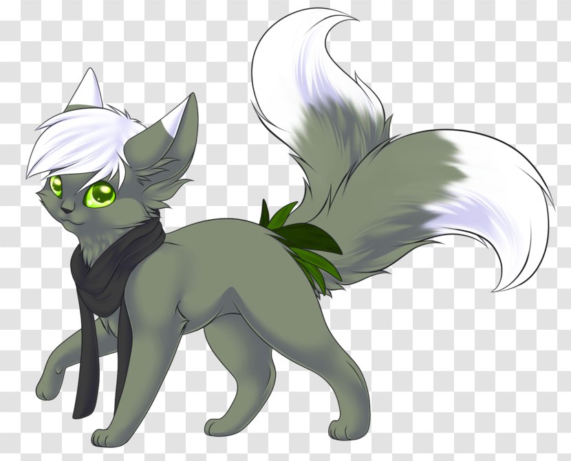 Kitten Whiskers Cat Canidae Horse - Cartoon Transparent PNG