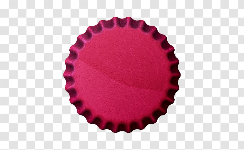 Beer Bottle Cap - Red - Caps Transparent PNG