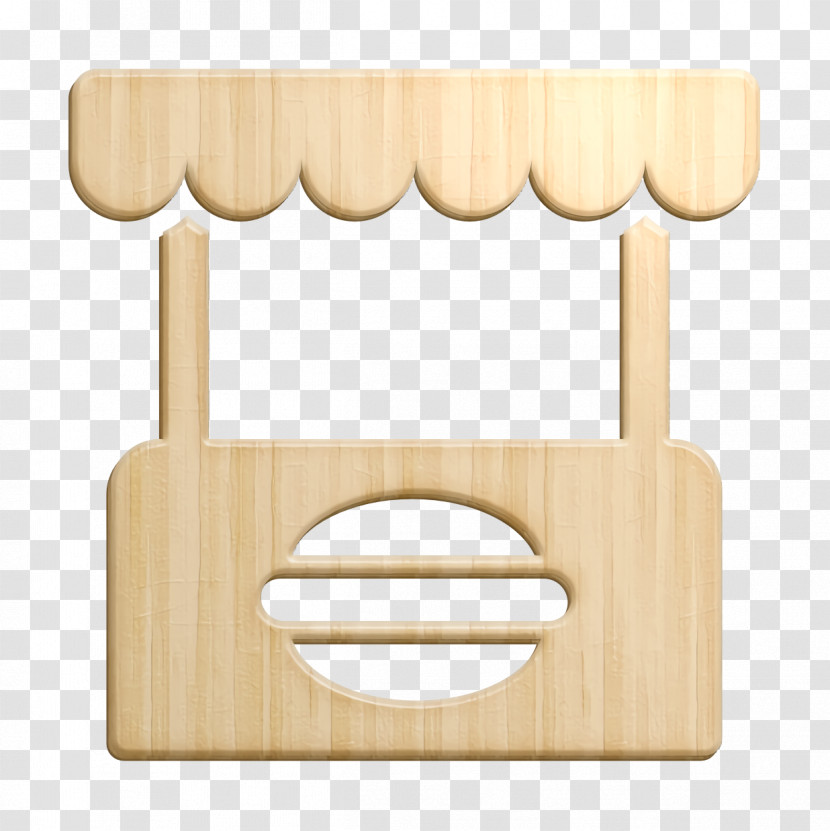 Kiosk Icon Hamburger Stand Icon Food Icon Transparent PNG