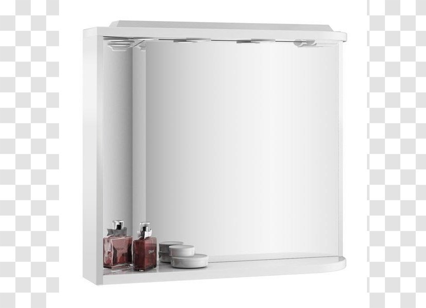 Mirror Bathroom Armoires & Wardrobes Lighting White Transparent PNG
