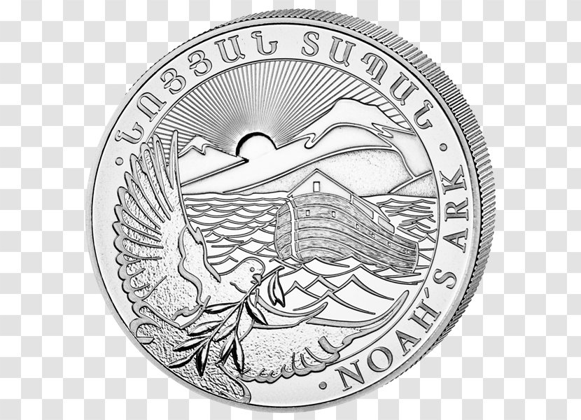 Silver Coin Bird Grading - Currency - Noah Arch Transparent PNG