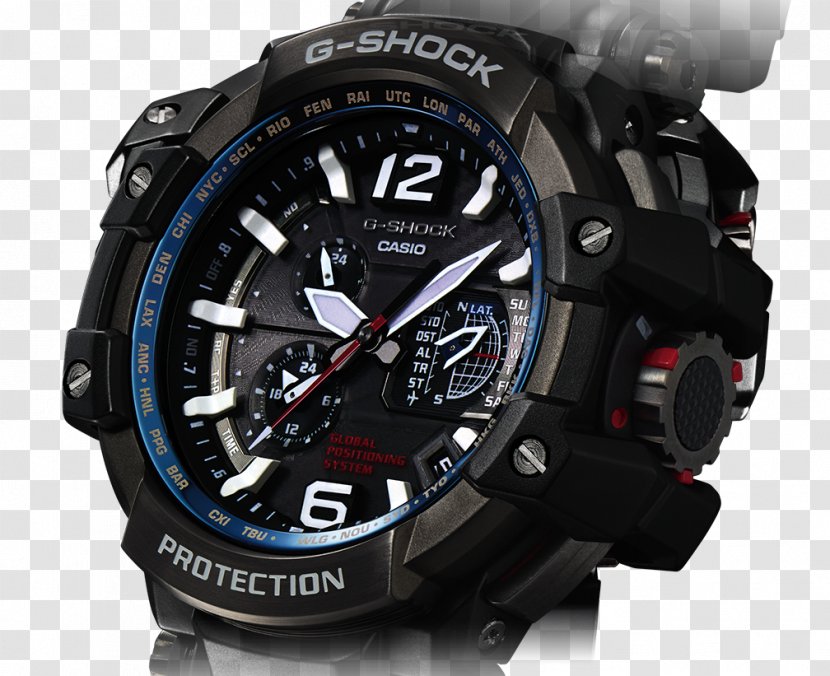 Master Of G G-Shock Watch Casio Wave Ceptor - Brand - Shock Transparent PNG