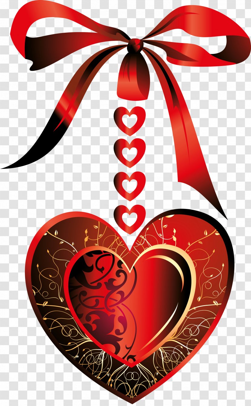 Heart Valentine's Day Love Clip Art - Valentine S - Hearts Transparent PNG