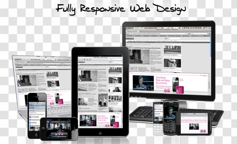 Responsive Web Design Development Transparent PNG