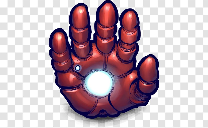 Iron Man ICO Icon - Hand - Cliparts Transparent PNG