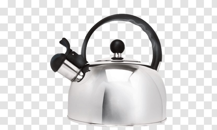 Whistling Kettle Teapot Stainless Steel Transparent PNG