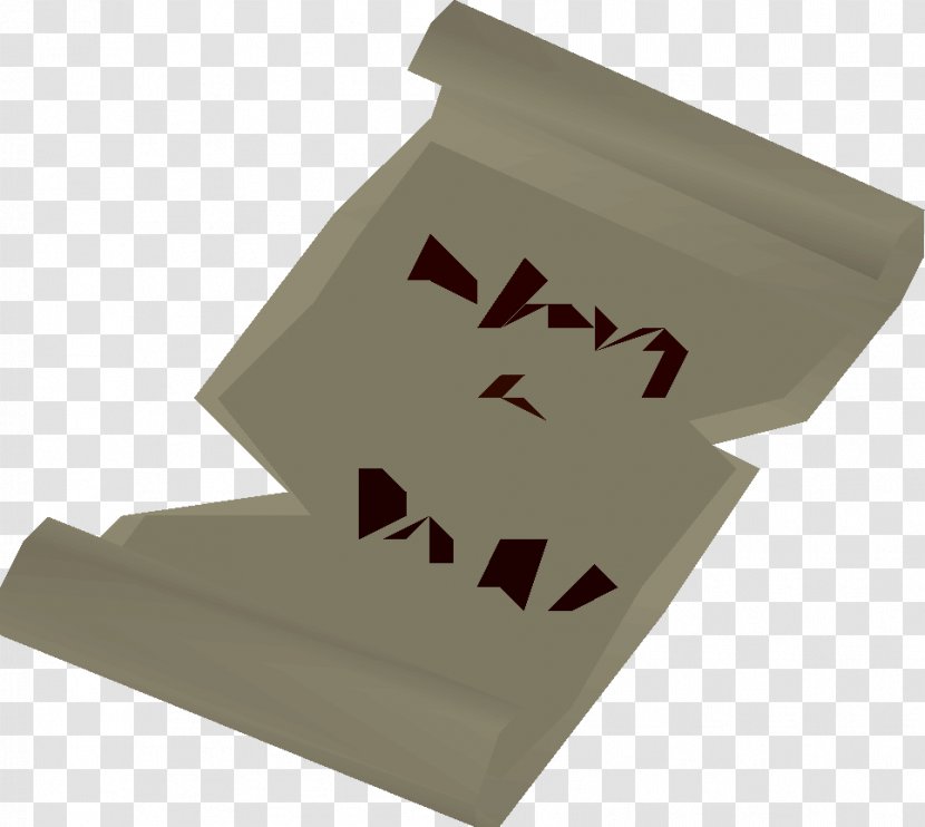 Old School RuneScape Scroll Prayer Invocation - Box - Torn Transparent PNG
