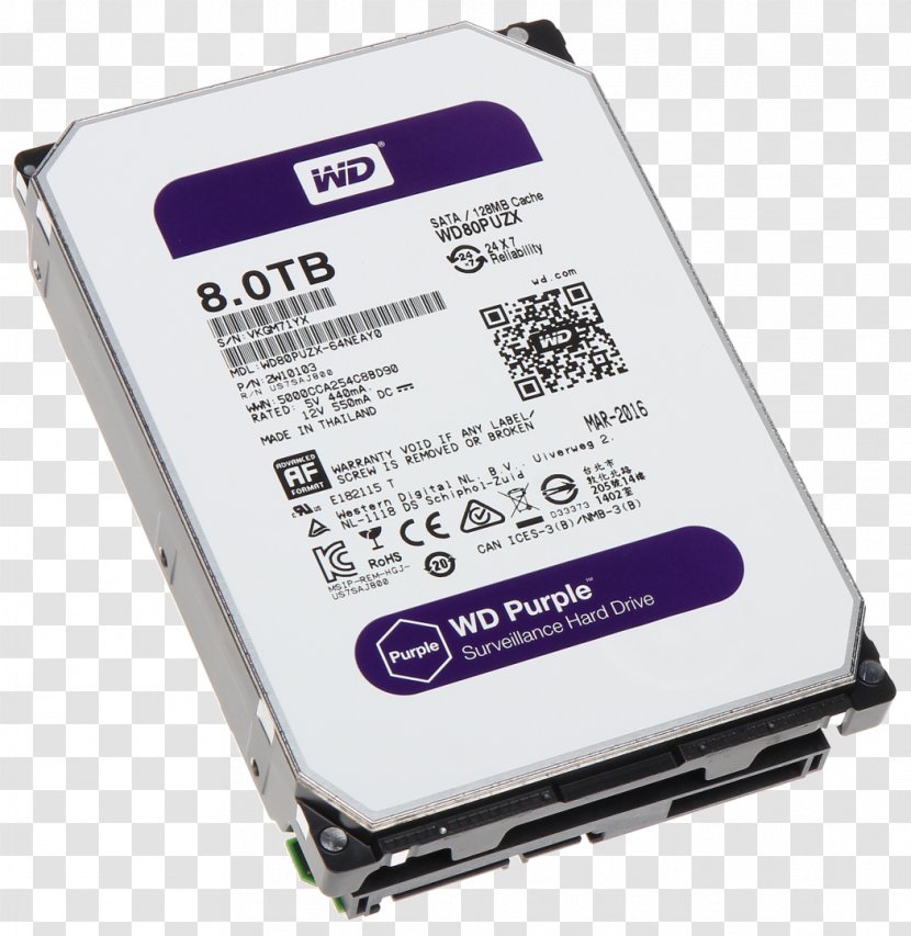Hard Drives Data Storage Western Digital Serial ATA Disk - Computer Component - Drive Transparent PNG