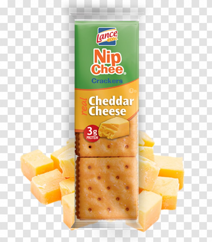 Cracker Toast Vegetarian Cuisine Cheddar Cheese Lance Inc. - Snack Transparent PNG