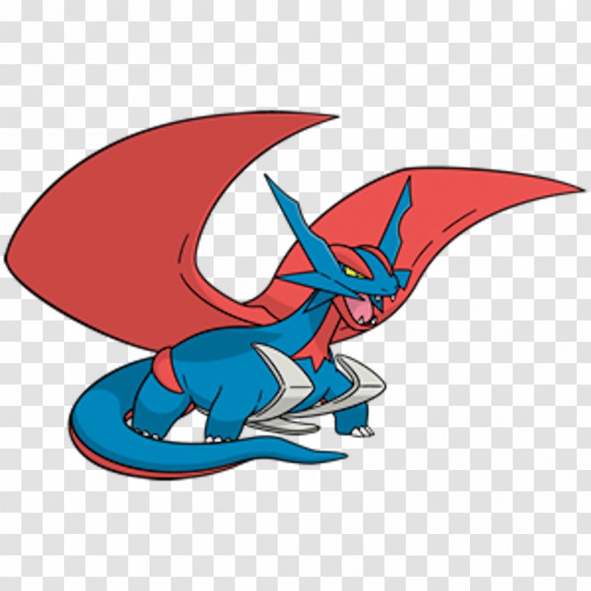 Salamence Pokémon Platinum Pikachu Rayquaza - Tyranitar - Pokemon Transparent PNG