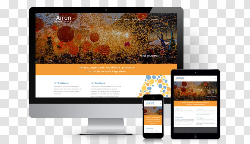 Responsive Web Design Development Page - Multimedia Transparent PNG