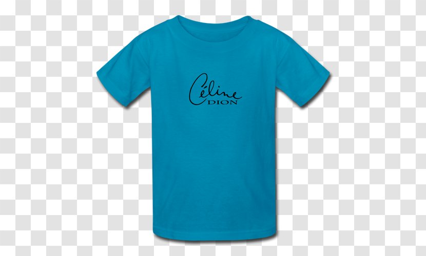 T-shirt Amazon.com Clothing Crew Neck - Electric Blue Transparent PNG