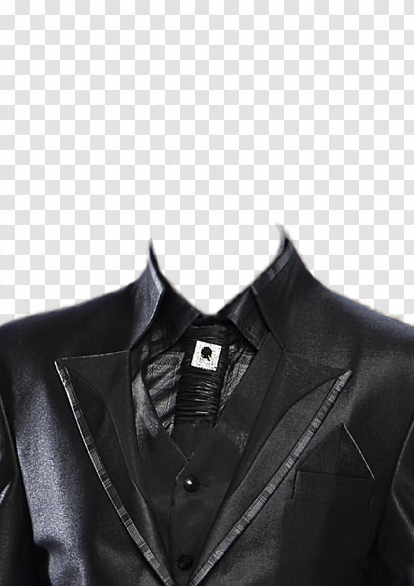 Suit Photography Leather Jacket Transparent PNG