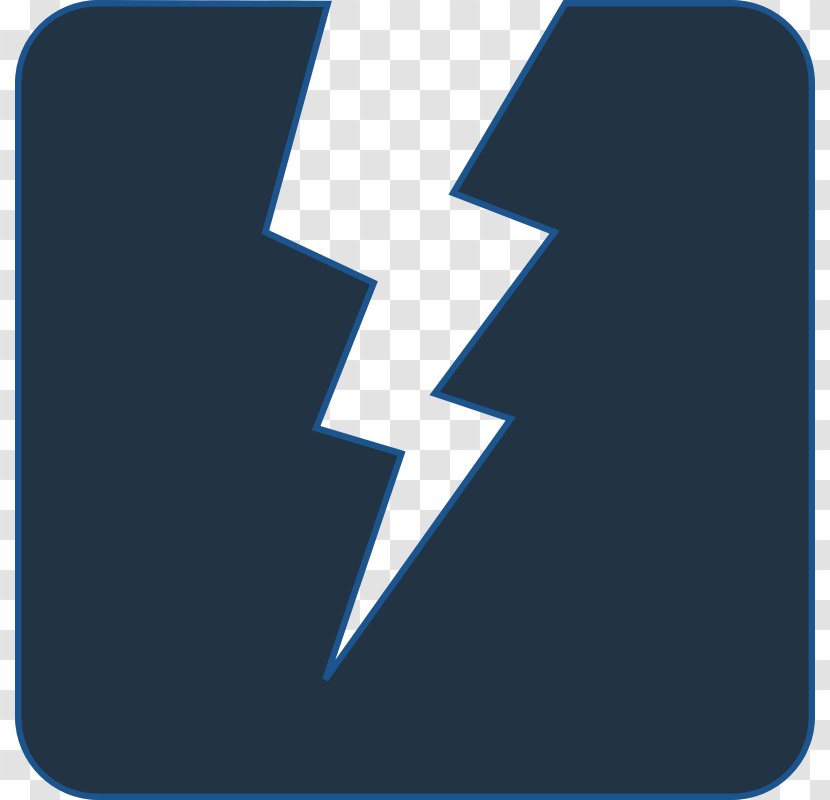Electricity Power Symbol Clip Art - Supply - Lightening Bolt Image Transparent PNG