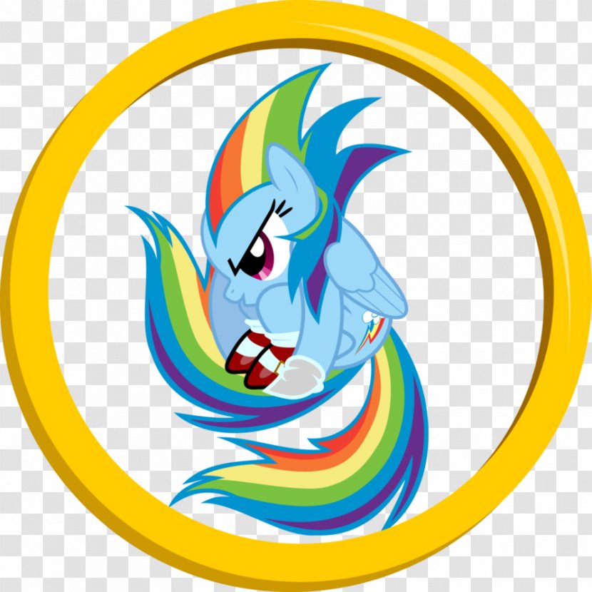 Rainbow Dash Pony Sonic Rainboom Forces Fluttershy - Youtube Transparent PNG