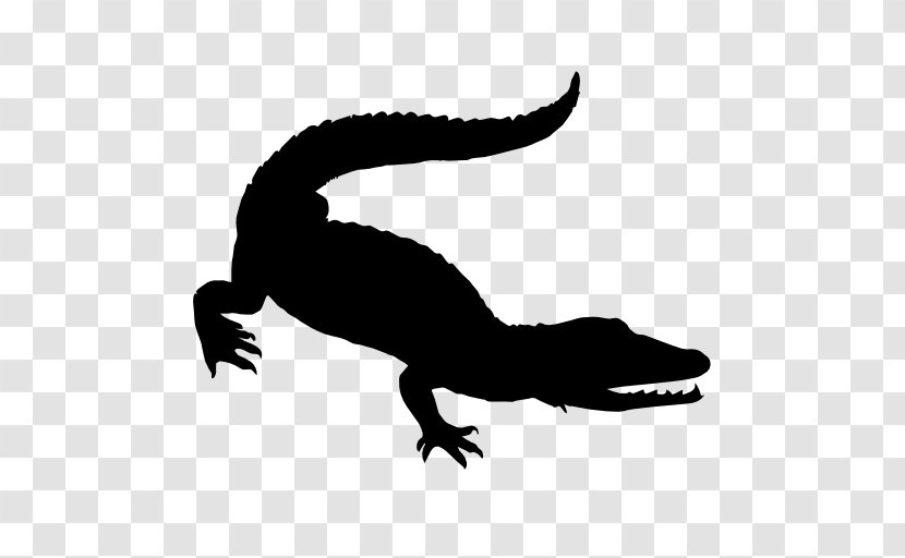 Crocodile Reptile Alligator Shape - Fauna - Silhouette Transparent PNG