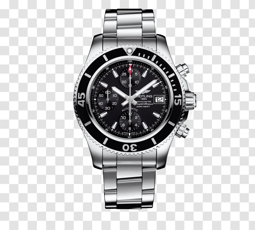 Breitling Superocean Chronograph 42 SA Watch - Brand Transparent PNG