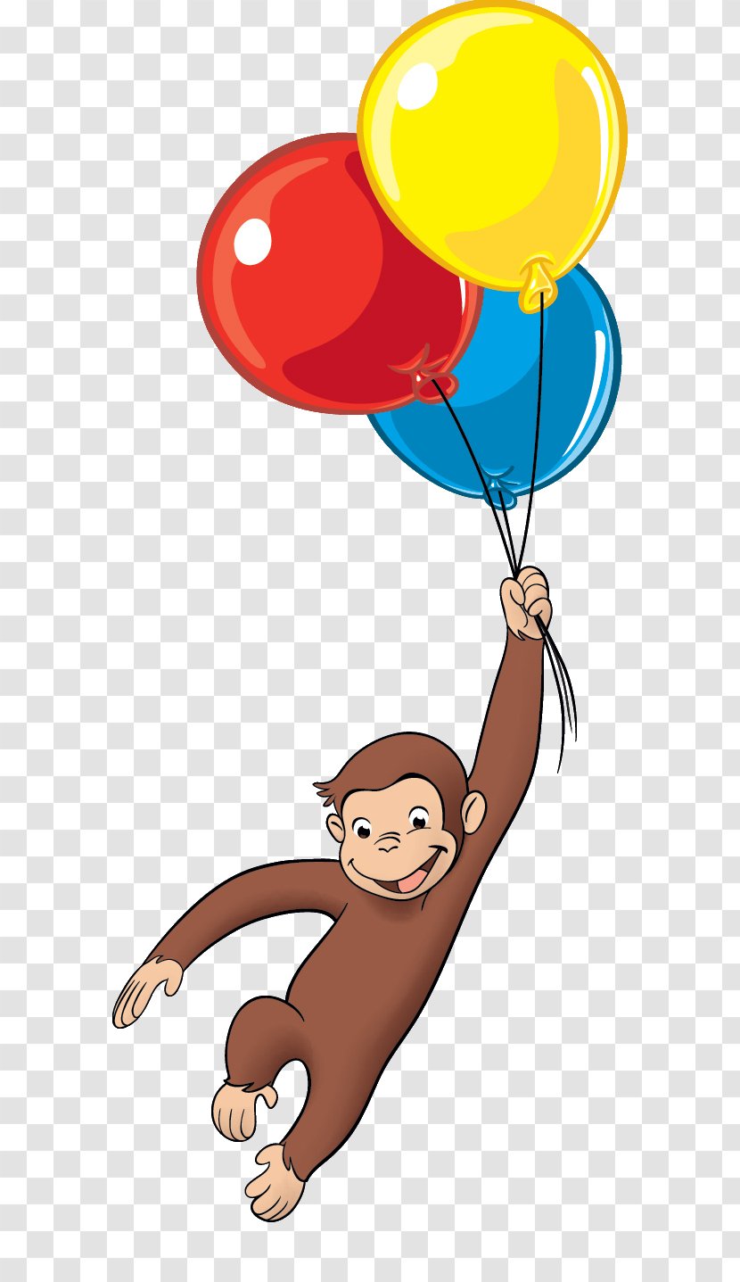 Curious George Balloon United States Clip Art - Male Transparent PNG