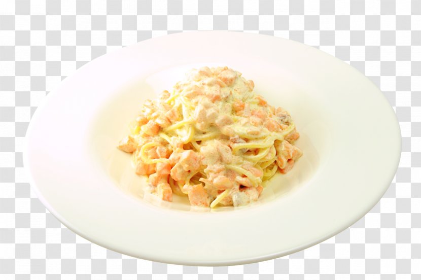 Taglierini Al Dente Carbonara Tuna Casserole Vegetarian Cuisine - Pici - макароны Transparent PNG