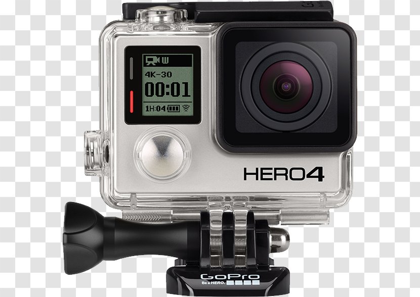 GoPro Hero2 Action Camera 4K Resolution - 4k Transparent PNG