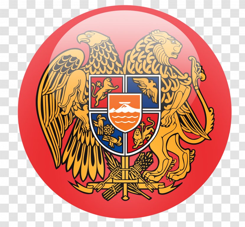 Coat Of Arms Armenia Nagorno-Karabakh Flag - Badge - Usa Gerb Transparent PNG