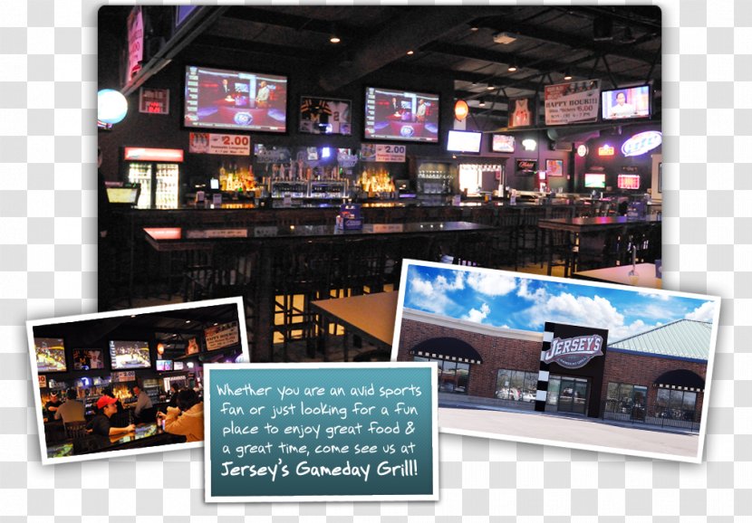 Jersey's Gameday Grill - Advertising - Perrysburg Defiance Display Device MultimediaOthers Transparent PNG