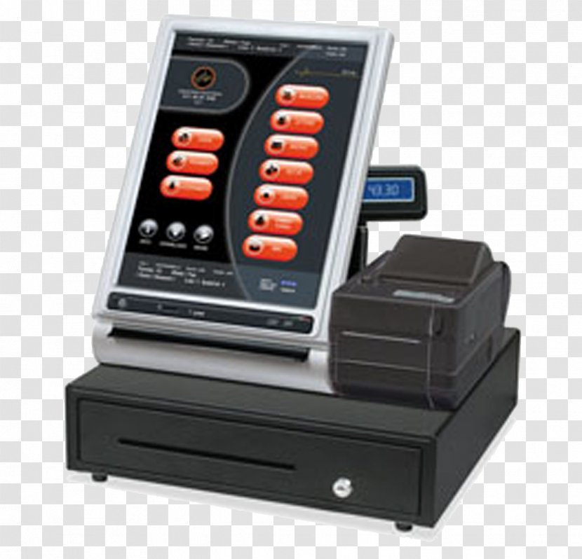 Point Of Sale Computer Software System Cash Register Hardware - Machine - Scontrino Fiscale Transparent PNG