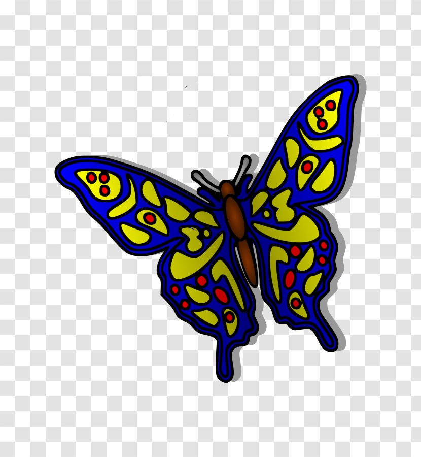 Butterfly Cartoon Clip Art - Free Content - Graphic Transparent PNG