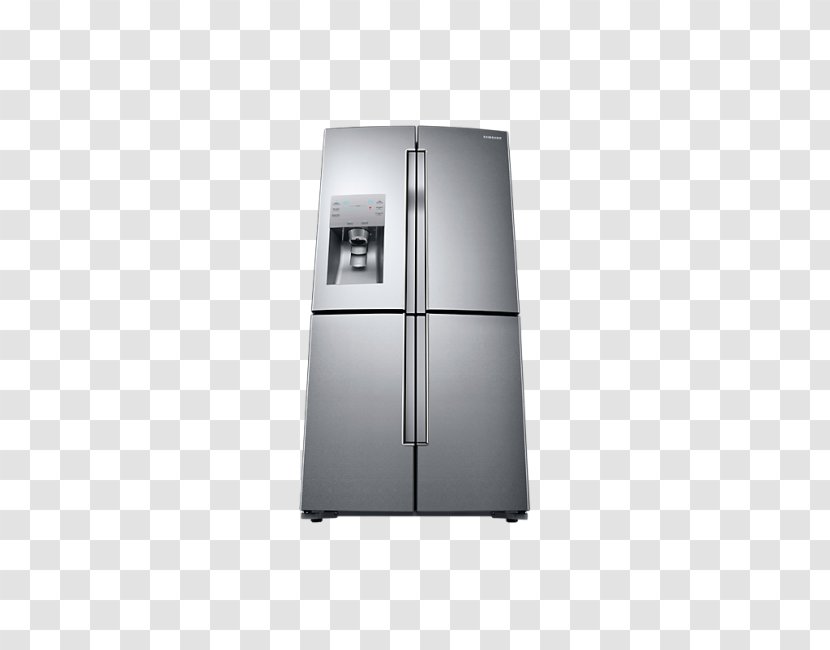 Refrigerator Door Samsung Stainless Steel Countertop - Freezers Transparent PNG
