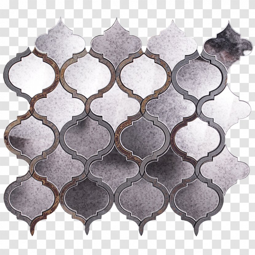 Glass Tile Mirror Mosaic - Metal - Lantern Element Transparent PNG