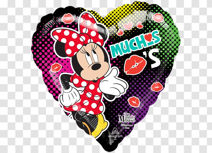 Toy Balloon Kiss Minnie Mouse Globos Ilusión - Assortment Strategies Transparent PNG