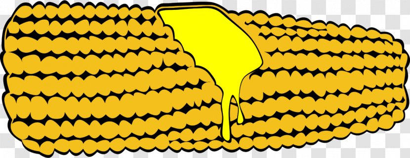Corn On The Cob Popcorn Candy Flakes Clip Art - Corncob - Weiner Dog Clipart Transparent PNG