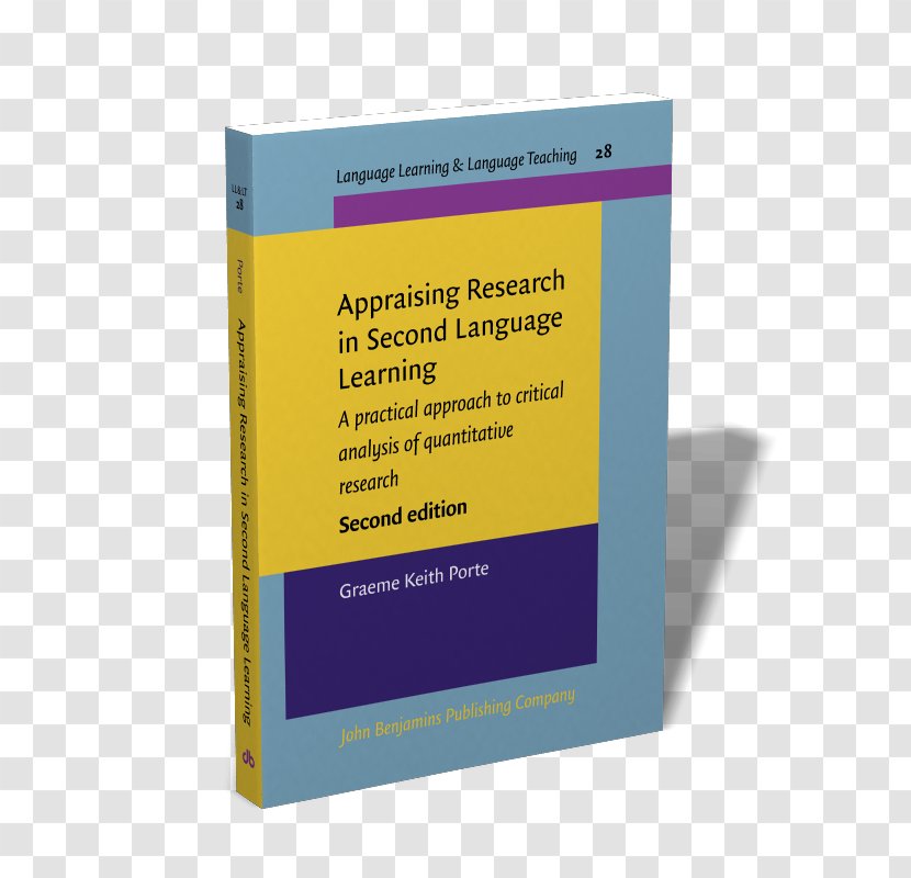 Appraising Research In Second Language Learning: A Practical Approach To Critical Analysis Of Quantitative Essay Writing - Linguistics - Licensed Nurse Transparent PNG