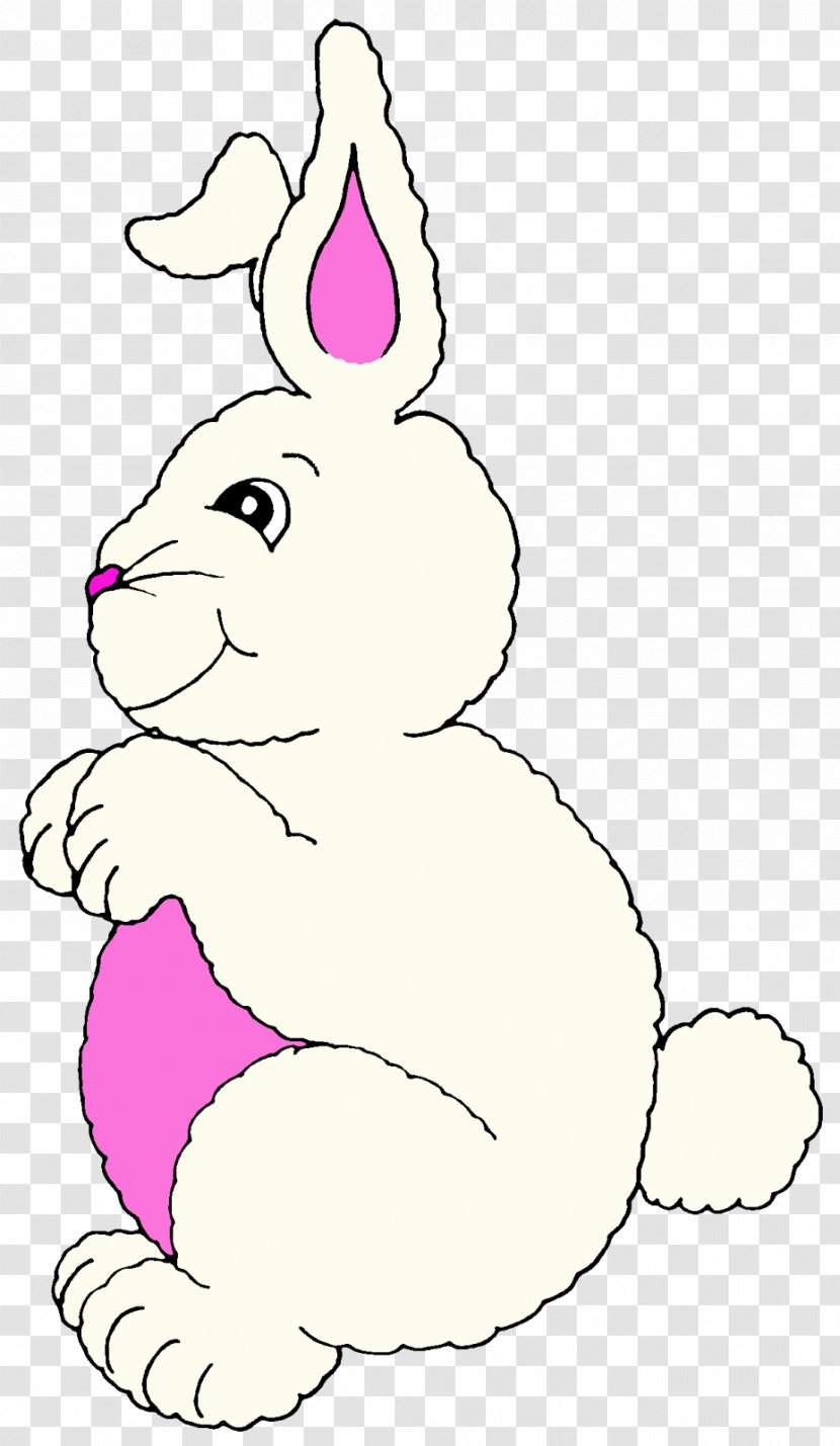 Easter Bunny Hare Rabbit American Sign Language - White - Eggs Transparent PNG