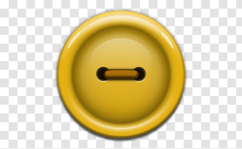 Material Yellow Circle - Button Transparent PNG