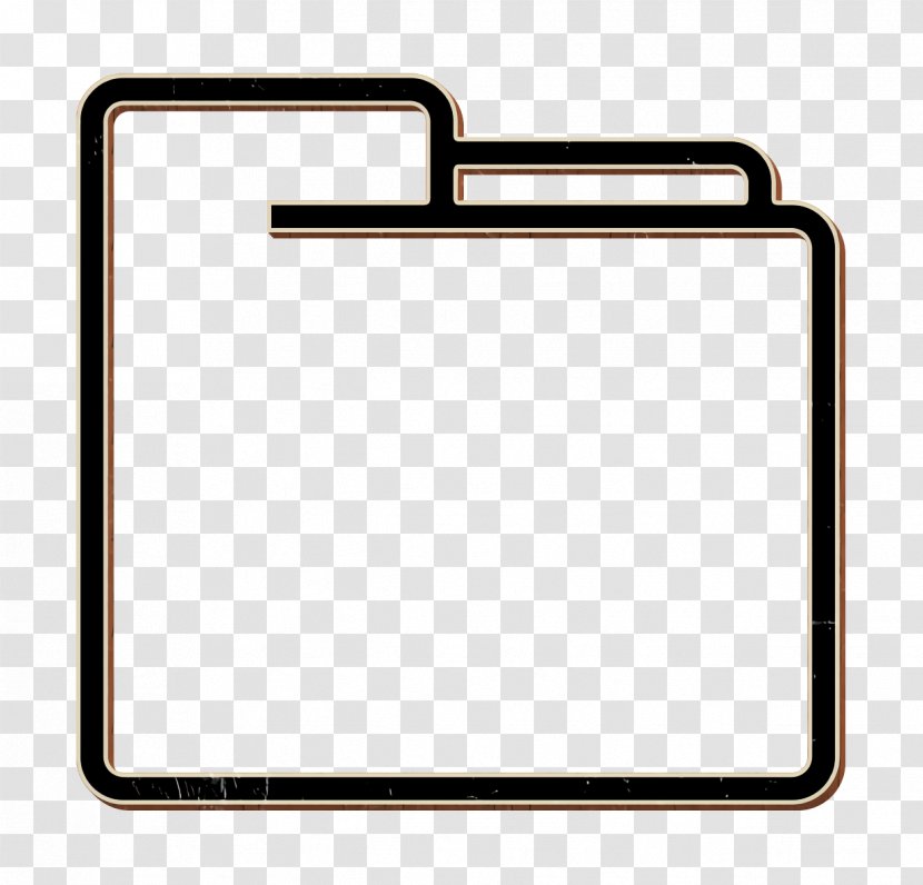 Essential Icon Folder Object - Rectangle Web Transparent PNG