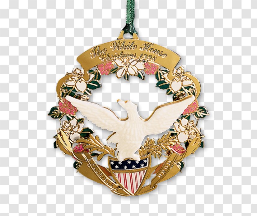 Christmas Ornament White House Historical Association Day - Decoration - Eagle Shield Transparent PNG
