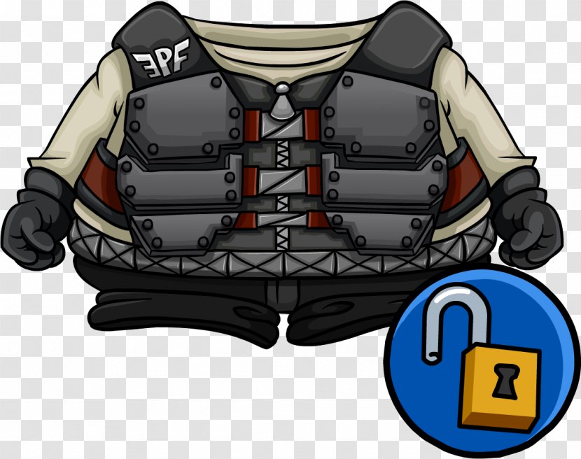 Club Penguin Body Armor Armour Personal Protective Equipment - Baseball Transparent PNG