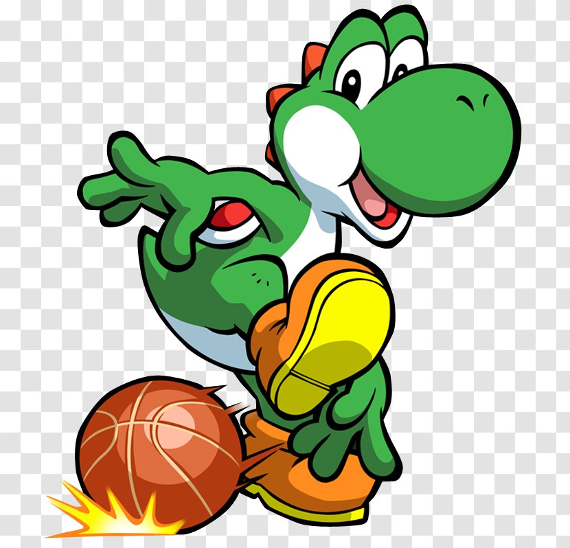 Yoshi's Island DS Mario Hoops 3-on-3 Sports Mix - Yoshis Ds - Angal Flyer Transparent PNG