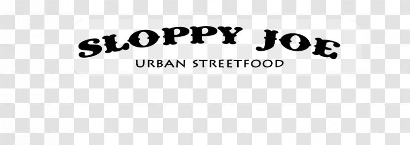 Logo Brand Line White Font - Black And - Sloppy Joe Transparent PNG